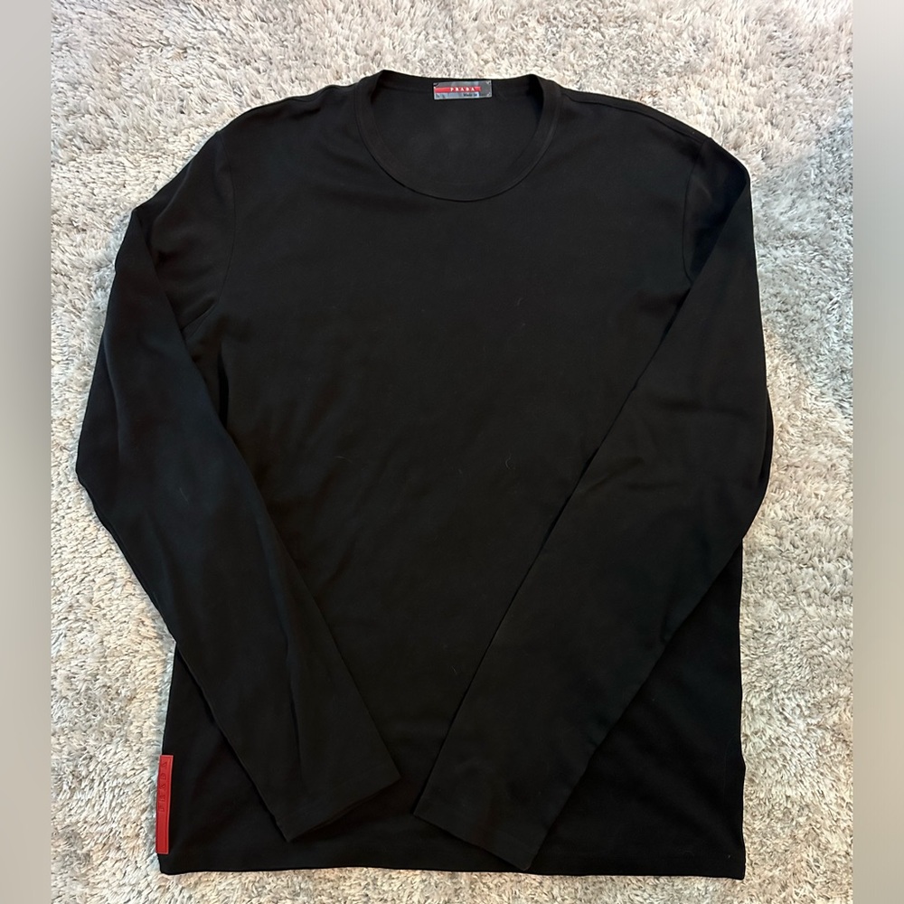 Prada Black Longsleeve Shirt